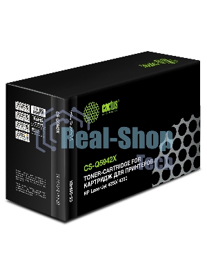 Картридж лазерный Cactus CS-Q5942X черный (20000 стр.) для HP 4250/4350