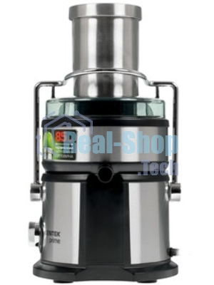 Соковыжималка Centek CT-1214 стальной/чёрный, центробежная, 1500 Вт, 1100 мл, механическое