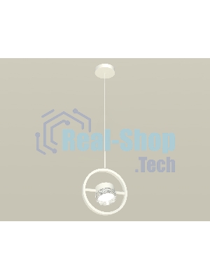 Светильник Ambrella light XB9111150 SWH/CL белый песок/прозрачный GX53 (C9111, N8480)