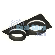 Комплект встраиваемого светильника Ambrella light XC6526061 SBK/FR черный песок/белый матовый MR16 GU5.3 (C6526, N6229)