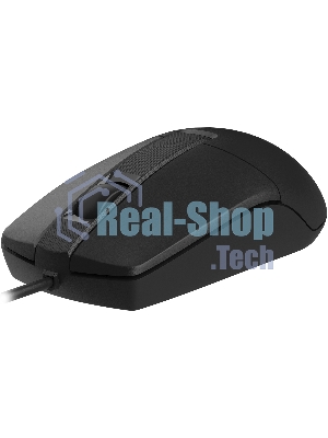 Мышь проводная A4Tech OP-335S черный, 1200 dpi, USB Type-A, кнопки - 3