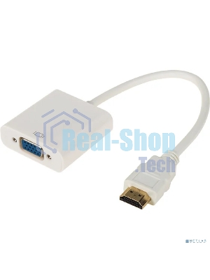 Переходник Rexant шт. HDMI - гн. VGA (провод) + 3. 5 мм Аудио с питанием