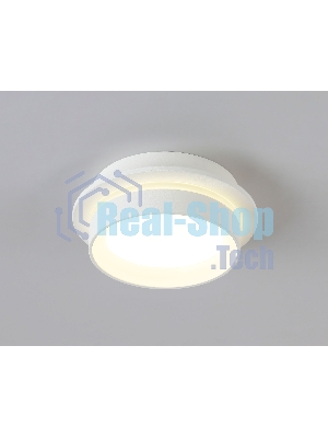 Светильник Ambrella light TN5383 SWH/FR белый песок/белый матовый GX53 IP44 D105*40
