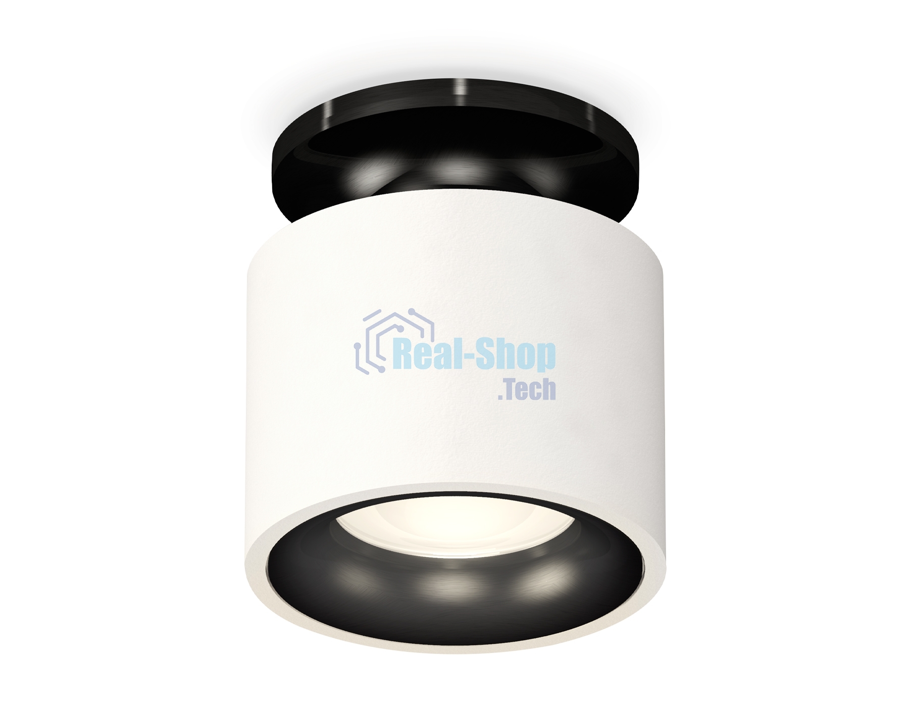 Светильник Ambrella Light XS7510061 SWH/PBK белый песок/черный полированный MR16 GU5.3 (N7926, C7510, N7011)