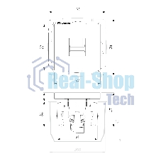 Розетка Ethernet RJ-45 (графит акрил)