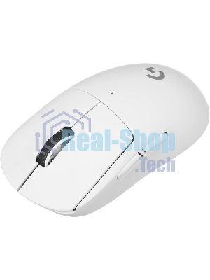 Мышь беспроводная Logitech G PRO X SUPERLIGHT белый, 25600 dpi, радиоканал, USB, кнопки - 5