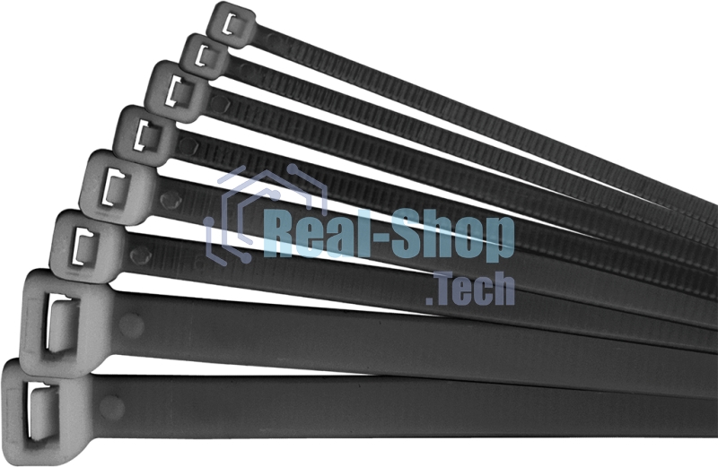 Хомут кабельный Navigator NCT-025-200-100/BL 2.5х200 нейл. черный (уп. 100 шт)