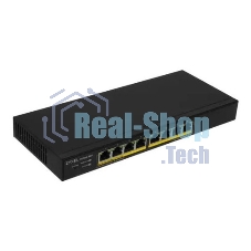 Коммутатор гибридный Smart L2 PoE+ Zyxel NebulaFlex GS1915-8EP, 8xGE PoE+, бесшумный (без вентилятора), бюджет PoE 60 Вт, автономное/облачное управление