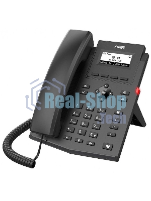 Телефон IP Fanvil X301W c б/п черный