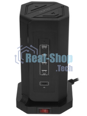 Сетевой фильтр QUMO Power Tower PRO PD 8SP4U (P-0004)