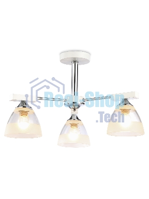 Светильник Ambrella light TR9091/3 WH/CH белый/хром E27*3 max 40W D570*270