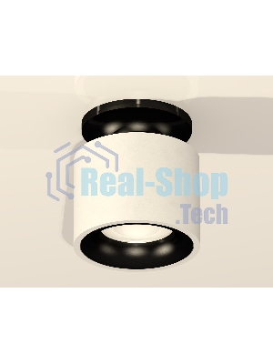 Светильник Ambrella Light XS7510061 SWH/PBK белый песок/черный полированный MR16 GU5.3 (N7926, C7510, N7011)