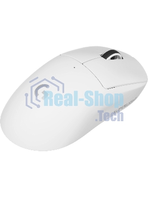 Мышь беспроводная Logitech G PRO X SUPERLIGHT белый, 25600 dpi, радиоканал, USB, кнопки - 5