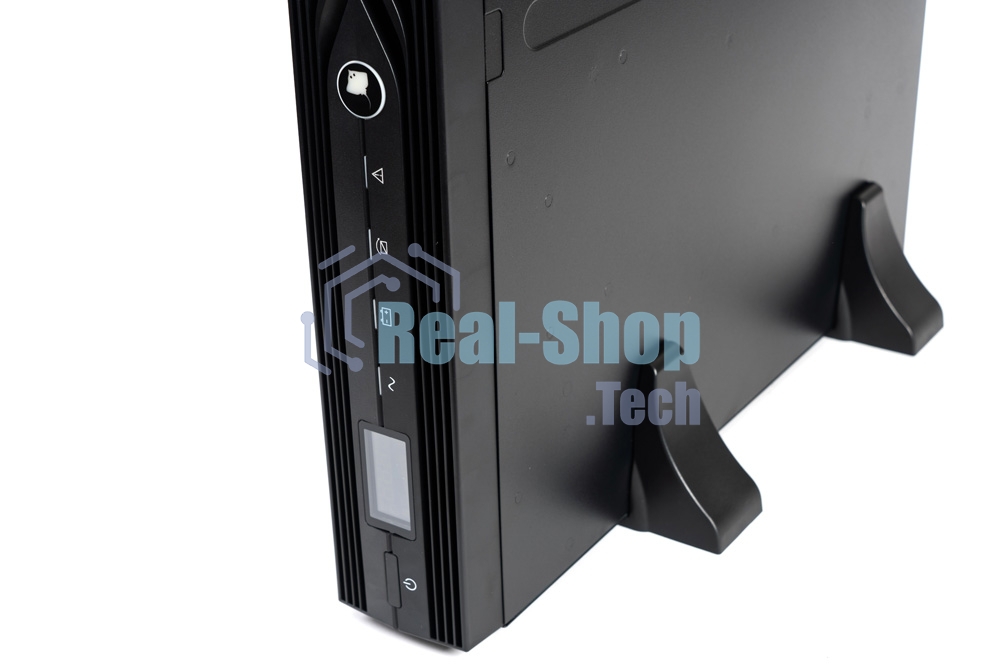 Источник бесперебойного питания SKAT-UPS 1000 RACK + 2x9Ah UPS 900 W, On-Line, sine, built-in rechargeable batteries 2 pcs x 9Ah