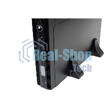 Источник бесперебойного питания SKAT-UPS 1000 RACK + 2x9Ah UPS 900 W, On-Line, sine, built-in rechargeable batteries 2 pcs x 9Ah