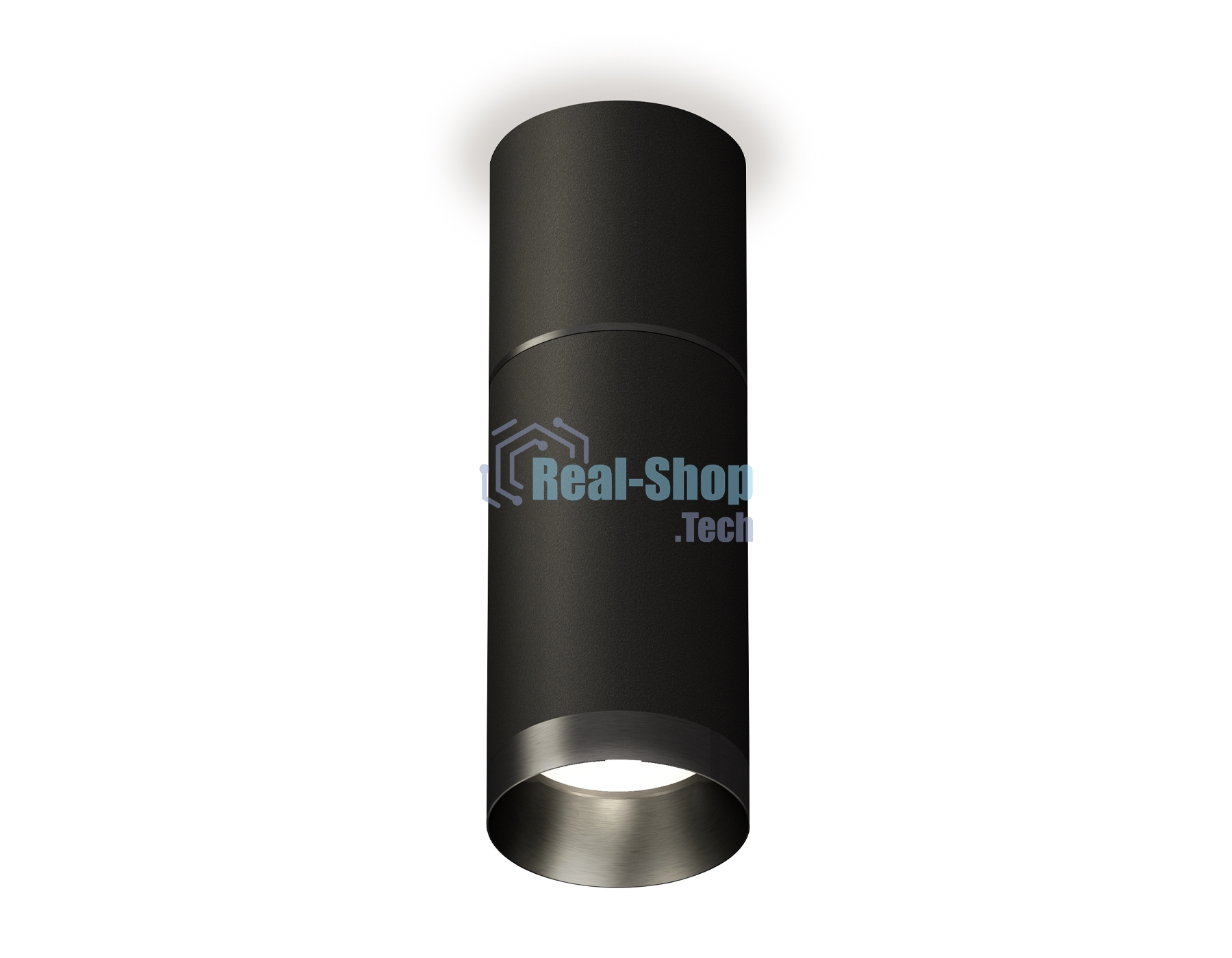 Светильник Ambrella Light XS6323061 SBK/PBK черный песок/черный полированный MR16 GU5.3 (C6302, A2061, C6323, N6131)