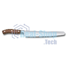 Нож кухонный Victorinox Grand Maitre (7.7430.26G) кованый универсальный для хлеба лезв.260мм серрейт. заточка коричневый