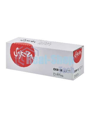 Картридж лазерный Sakura 069M ECO (5092C002) для Canon I-Sensys LBP673Cdw/MF750C/MF725, пурпурный, 1900 к. ECO (чип без счетчика копий)