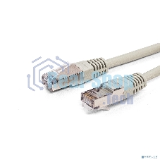 Кабель патч-корд, Filum FL-F5-0.5M F/UTP 5e cat. 0.5м, 26AWG(7x0.16 мм), омедненный алюминий (CCA), PVC, серый