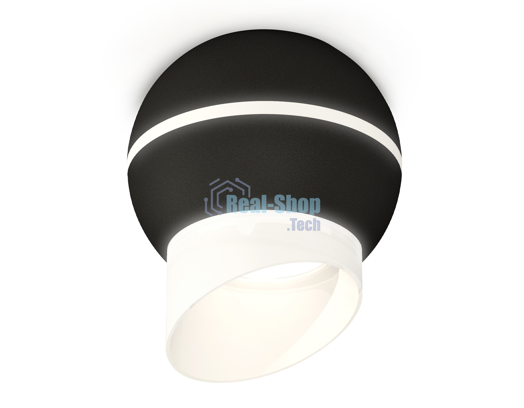 Светильник Ambrella Light XS1102043 SBK/FR черный песок/белый матовый MR16 GU5.3 LED 3W 4200K (C1102, N7175)