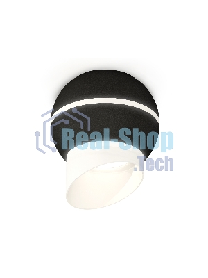 Светильник Ambrella Light XS1102043 SBK/FR черный песок/белый матовый MR16 GU5.3 LED 3W 4200K (C1102, N7175)