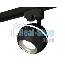 Светильник Ambrella light XT1102042 SBK/PSL черный песок/серебро полированное MR16 GU5.3 LED 3W 4200K (A2521, C1102, N7023)
