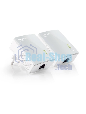 Сетевой адаптер TP-Link TL-PA4010KIT AV600 Nano Powerline Ethernet Adapter Starter Kit, Ultra Compact Size, 500Mbps Powerline Datarate,10/100Mbps Fast Ethernet, HomePlug AV, Green Powerline,Plug and Play, Twin Pa