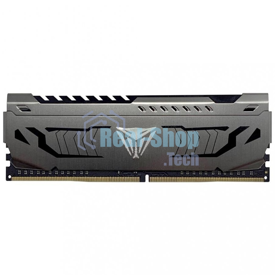 Оперативная память Patriot Viper Steel, DDR4, 16GB (1x16 GB), 3200 MHz, CL16, DIMM, радиатор, черный