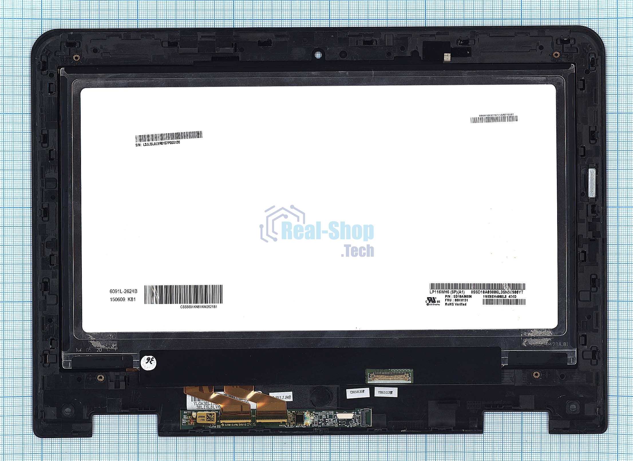 Модуль (матрица + тачскрин) для Lenovo ThinkPad Yoga 11E 1st Gen черный