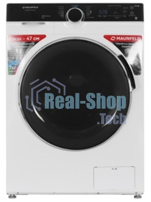 Стиральная машина Maunfeld MFWM127STWH06 белый, загрузка фронтальная 7 кг, 1200 об/мин., класс: А+++