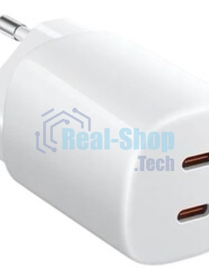 Сетевое зарядное устройство Xiaomi 45W Nano Turbo Charging Power Adapter (2-Port) EU (BHR087OEU)