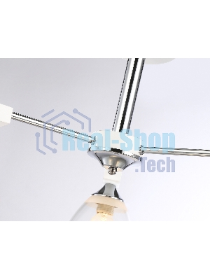 Светильник Ambrella light TR9091/3 WH/CH белый/хром E27*3 max 40W D570*270