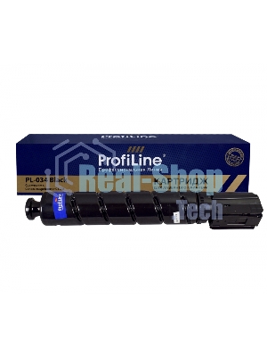 Картридж ProfiLine PL-034 для принтеров Canon ImageRunner C1225 черный 12000 копий