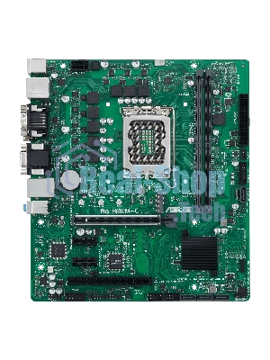 Материнская плата ASUS Pro H610M-C-CSM, LGA 1700, Intel H610, 2xDDR5, 4xSATA, 1xM.2, 1xPCIe 5.0 x16, 2xPCIe x1, 1xPCI, 1xHDMI, 1xDP, 1xDVI-D, 1xVGA, 1x 1Gb LAN, 2xUSB-A 3.2 Gen 2, 2xUSB-A 2.0, 3x3.5 мм, 7.1, mATX