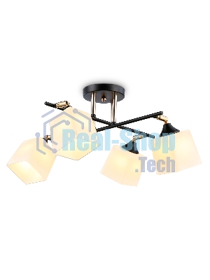 Светильник Ambrella light TR303084/4 BK/FGD/FR черный/золото/белый матовый E27/4 max 40W 580*580*250
