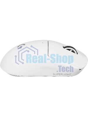 Мышь беспроводная Logitech G PRO X SUPERLIGHT белый, 25600 dpi, радиоканал, USB, кнопки - 5