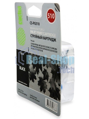 Картридж струйный Cactus CS-PG510 черный (15 мл) для Canon Pixma MP240/MP250/MP260/MP270/MP480/MP490/MP492/MX320/MX330