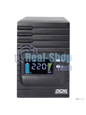Источник бесперебойного питания Powercom Smart King Pro+ SPT-1000-II LCD 800Вт 1000ВА черный