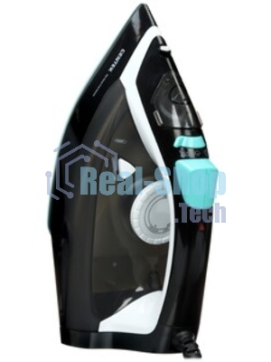 Утюг Centek CT-2314 черный/бирюзовый, 2800 Вт, 50 г/мин, 190 г/мин, 370 мл