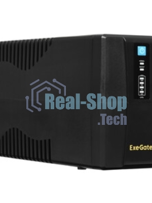 Источник бесперебойного питания ExeGate EX292774RUS SpecialPro UNB-800.LED.AVR.4C13.RJ.USB 800VA/480W, LED, AVR, 4*C13, RJ45/11, USB, металлический корпус, черный