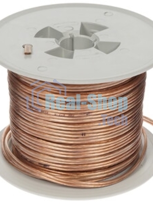 Акустический кабель Cablexpert CC-TC2x1,5-50M, прозрачный,  50 м, на катушке