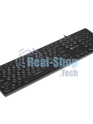 Клавиатура Oklick 420MRL проводная, USB Type-A, чёрный