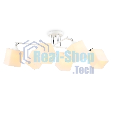 Светильник Ambrella light TR303088/6 WH/CH/FR белый/хром/белый матовый E27/6 max 40W 840*620*260