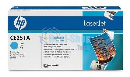 Картридж лазерный HP CE251A голубой для CLJ CM3530/CP3525 7000 стр.