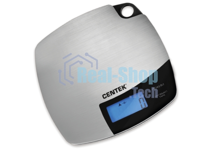 Весы кухонные Centek CT-2463 серый/черный