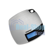Весы кухонные Centek CT-2463 серый/черный
