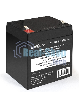 Батарея для ИБП ExeGate DT 1205 (12V 5Ah, клеммы F1)