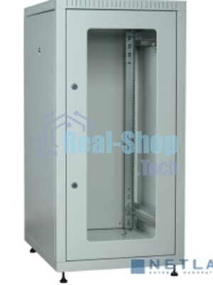 Шкаф LINEA E 24U ITK LE35-24U66-GM 600х600мм двери 2шт стек. и метал. сер.