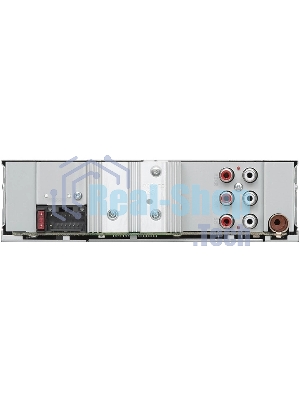 Автомагнитола Kenwood KMM-105M, 1 DIN, USB Type-A, AUX, съёмная панель