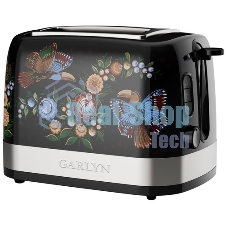 Тостер GARLYN Flower Grace TR-500 - черный